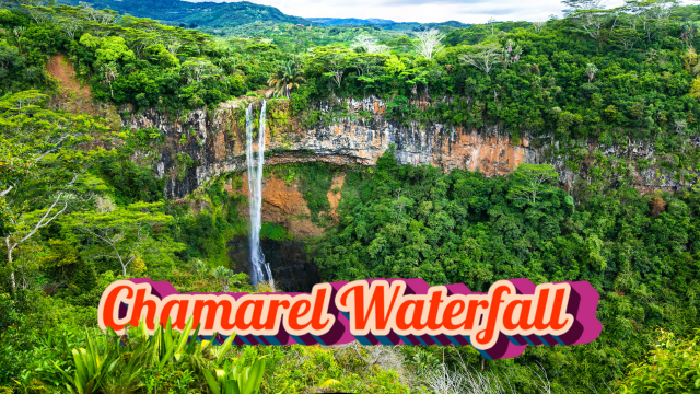 chamarel waterfall